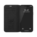 كفر دفتر آيفون 12/ 12 برو SAMBA Apple iPhone Folio Case - أسود/ أبيض