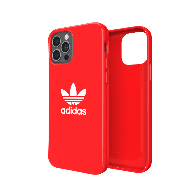 كفر Adidas - SNAP Apple iPhone 12 Pro Trefoil Case - أحمر