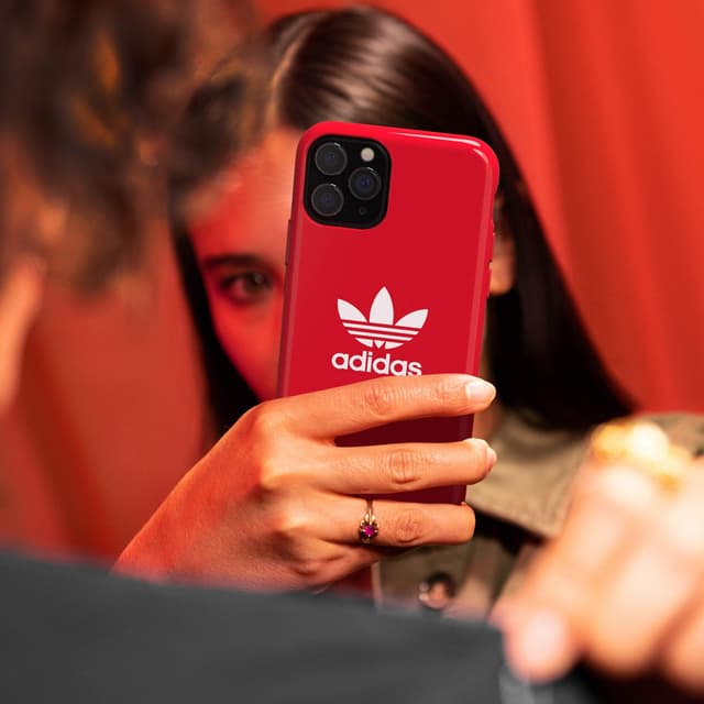 كفر Adidas - SNAP Apple iPhone 12 Pro Trefoil Case - أحمر