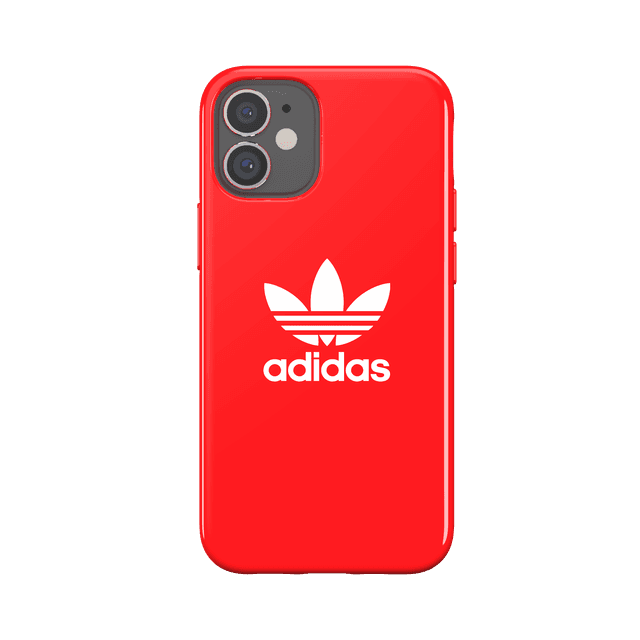 كفر Adidas - SNAP Apple iPhone 12 Mini Trefoil Case - أحمر