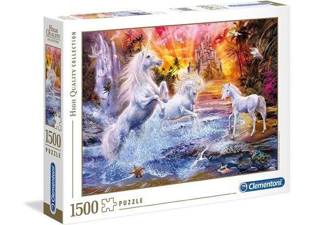 Clementoni adult puzzle wild unicorns 1500pcs