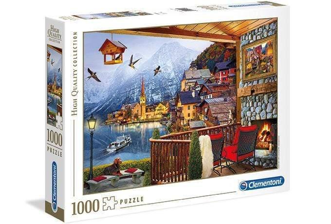 Clementoni adult puzzle hallstatt 1000pcs