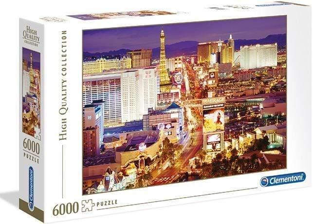 Clementoni adult puzzle beauty of las vegas 6000pcs