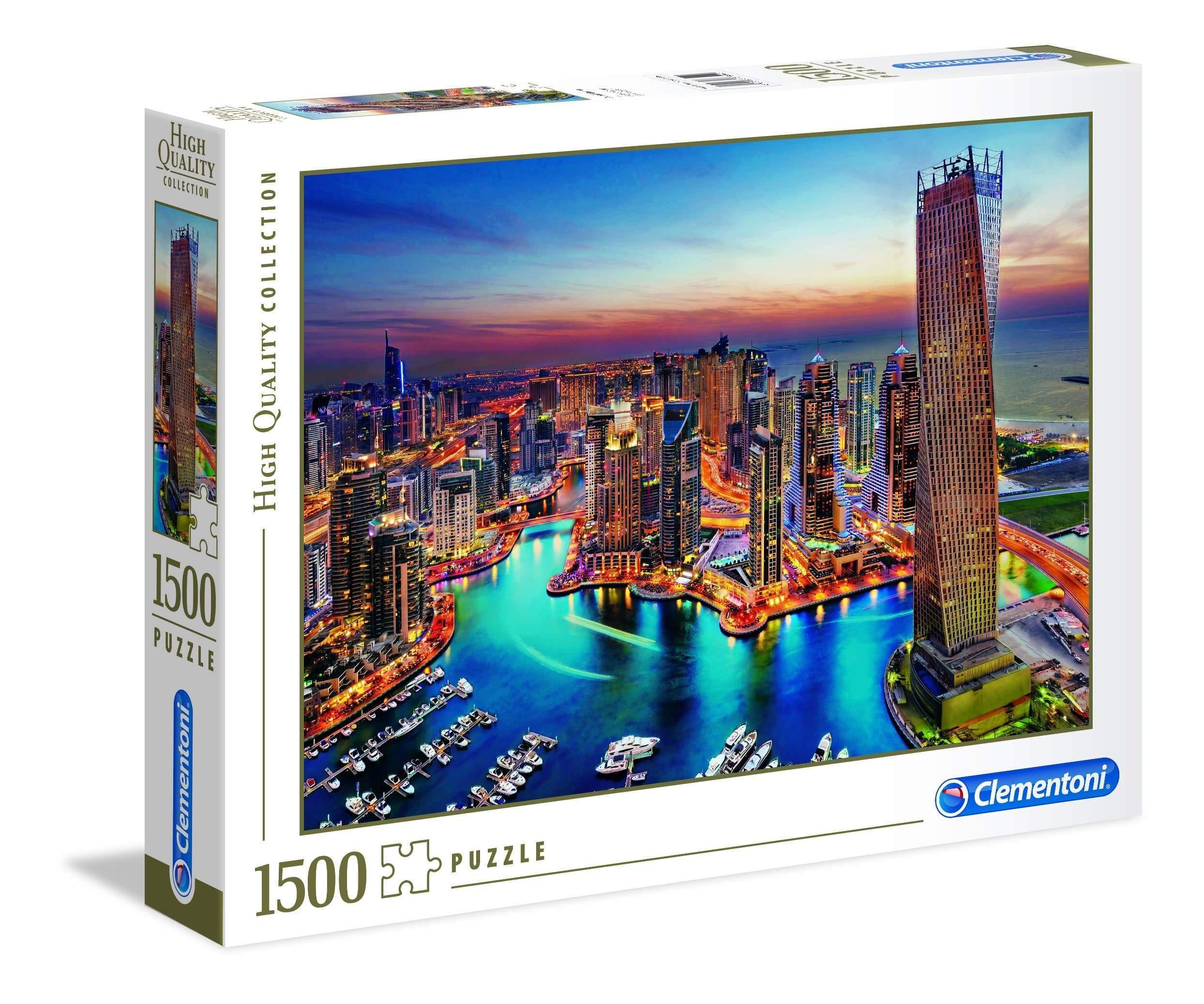 Clementoni ap beauty of dubai marina 1500pcs