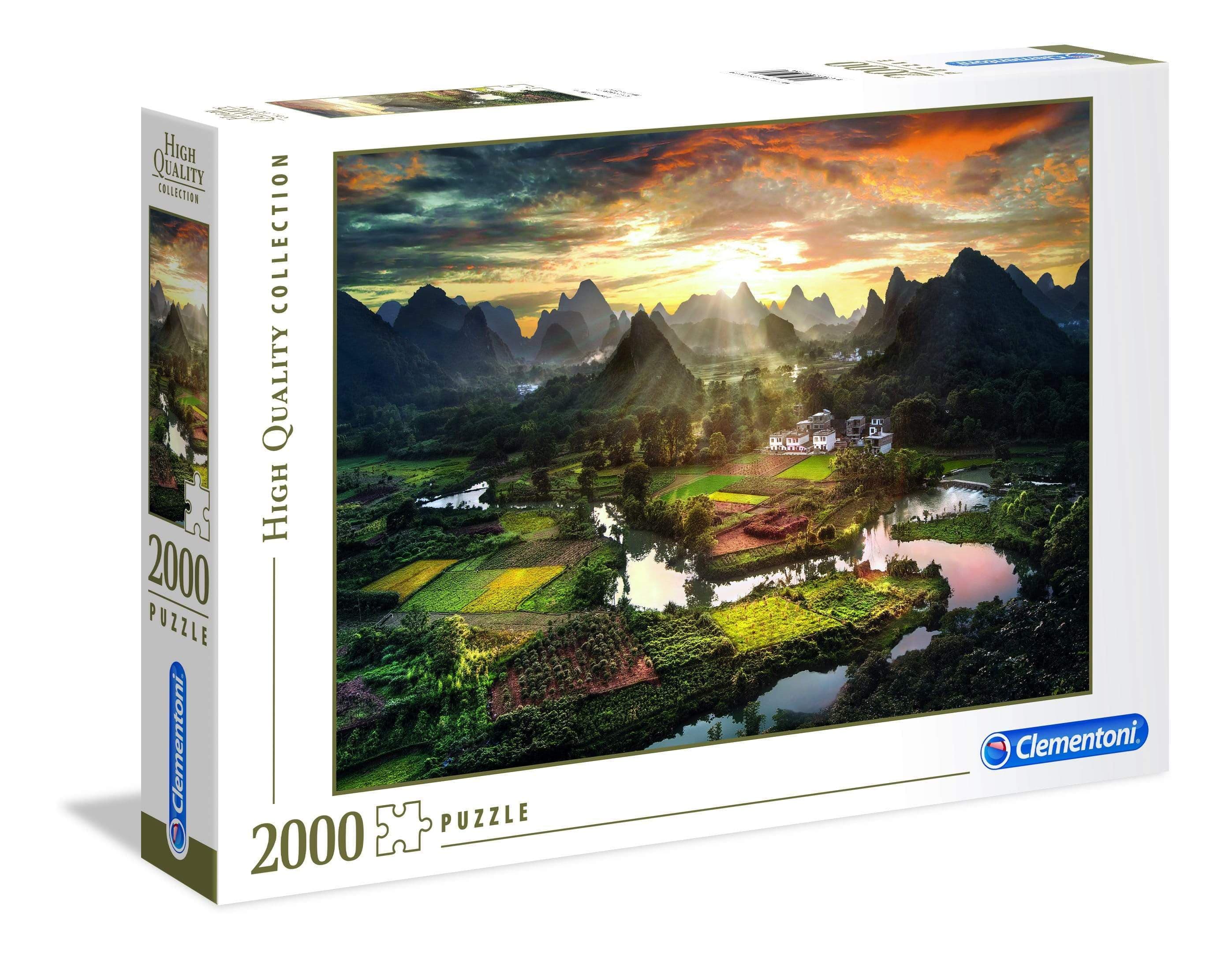 Clementoni adult puzzle view of china 2000pcs