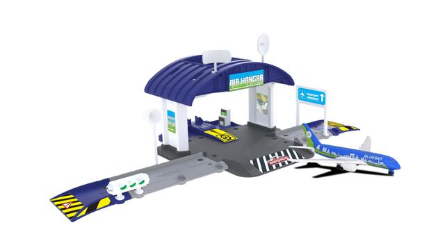 Majorette creatix airport hangar 1 airplane - SW1hZ2U6NTkyNjY=