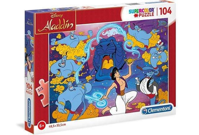 لعبة تطبيقات 104 قطعة CLEMENTONI - Puzzle Aladdin