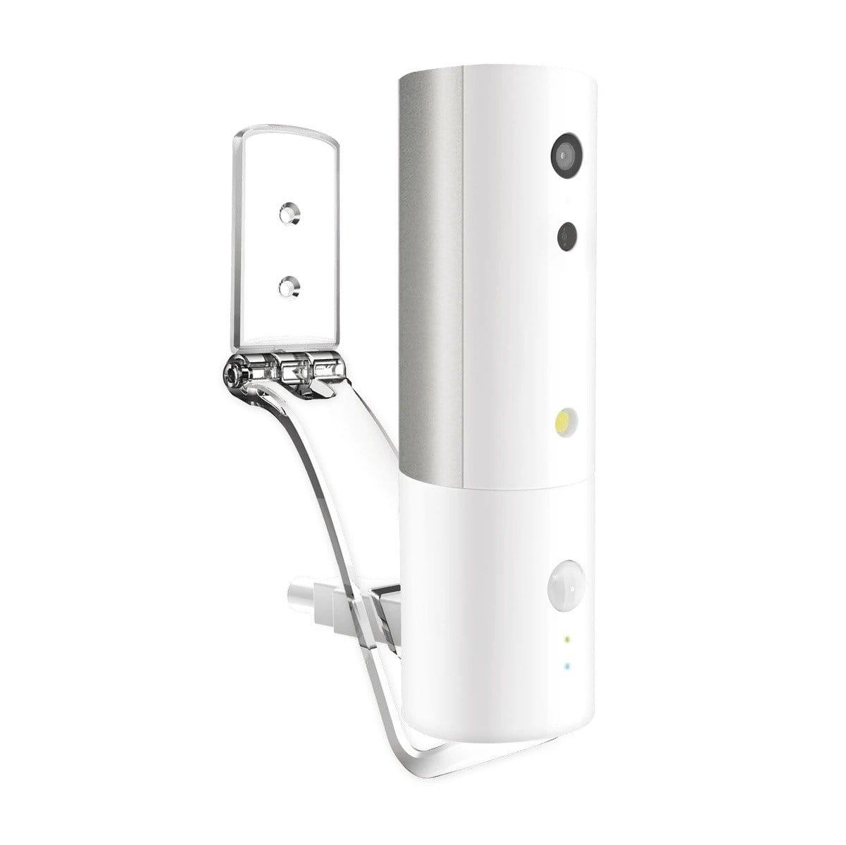 amaryllo hermes biometric auto tracking portable hd security camera white
