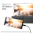 وصلة تلفزيون للجوال 2 متر لهواتف الاندرويد تدعم 4K AT Supremelink type c to hdmi 4k Cable