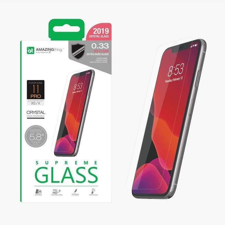 شاشة حماية AMAZINGTHING - AT IPHONE XI 5.8" 2019 0.3M GLASS (CRYSTAL)