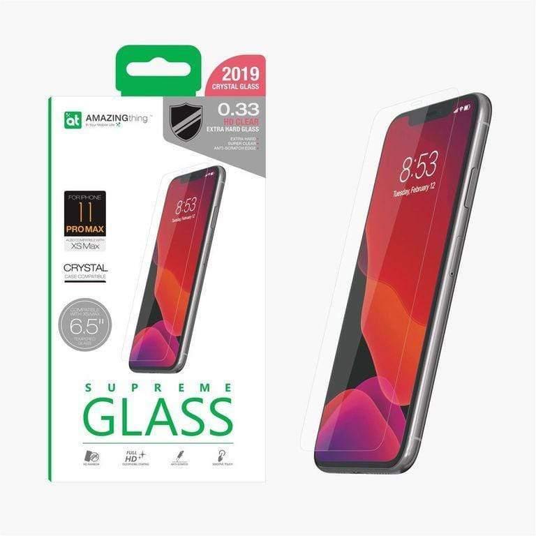 شاشة حماية AMAZINGTHING - AT IPHONE XI 6.5" 2019 0.3M GLASS (CRYSTAL)