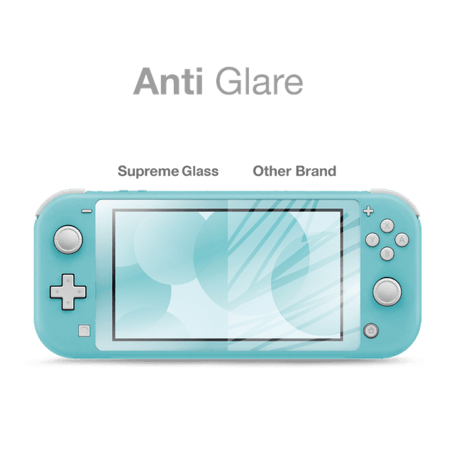 AMAZINGTHING at nintendo switch lite 0 3mm supreme glass 2 x glass crystal