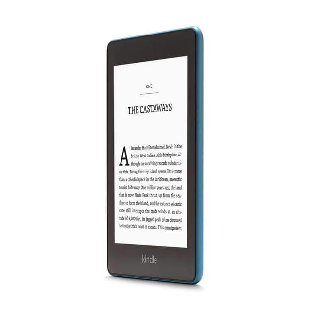 كندل Paperwhite 2018 من أمازون (مع خاصية الإعلانات الخاصة) مقاس 6 بوصة ومساحة 8 جيجابايت - أزرق