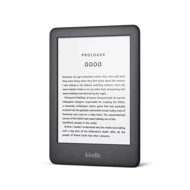 كندل 2019 من أمازون (مع خاصية الإعلانات الخاصة) مقاس 6 بوصة ومساحة 4 جيجابايت - أسود