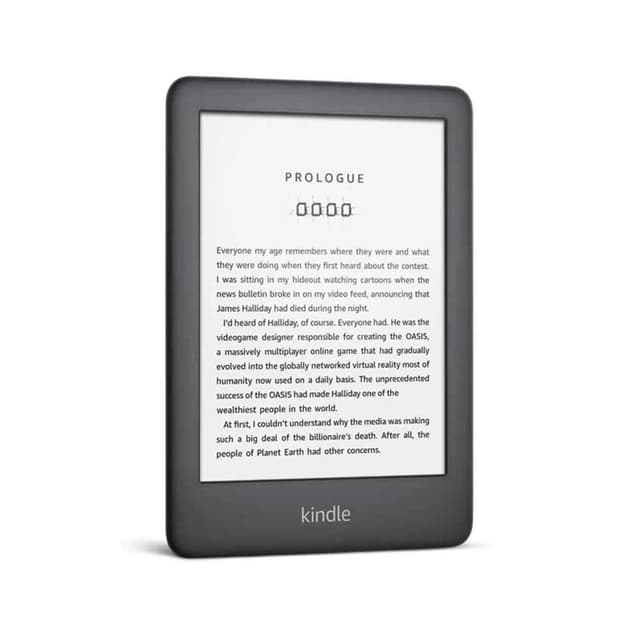 كندل 2019 من أمازون (مع خاصية الإعلانات الخاصة) مقاس 6 بوصة ومساحة 4 جيجابايت - أسود