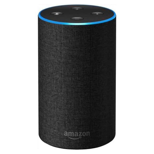 amazon echo 2nd gen smart speaker charcoal gray