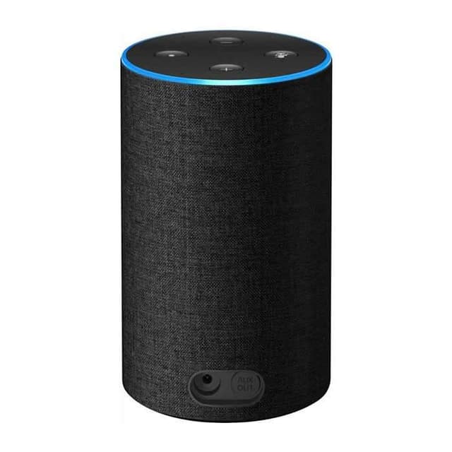 amazon echo 2nd gen smart speaker charcoal gray