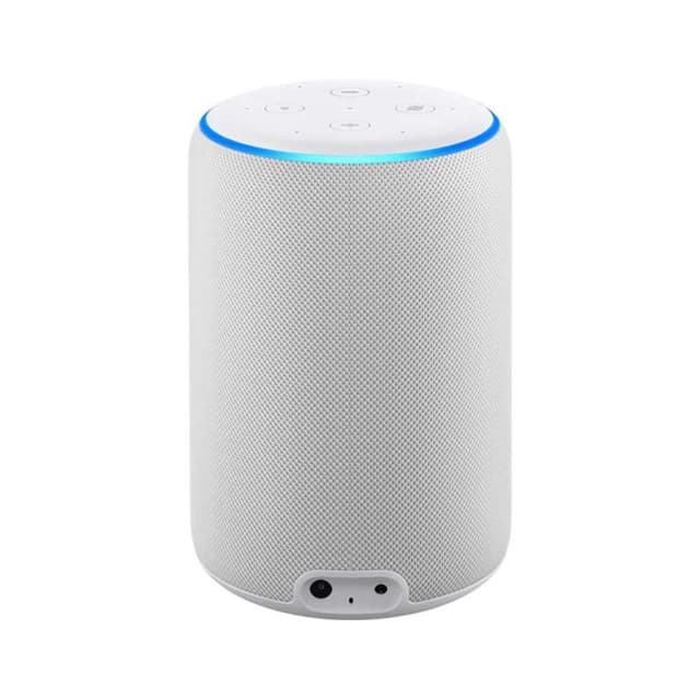 جهاز أمازون Echo Plus (الجيل الثاني) بمكبر صوت ذكي - رملي