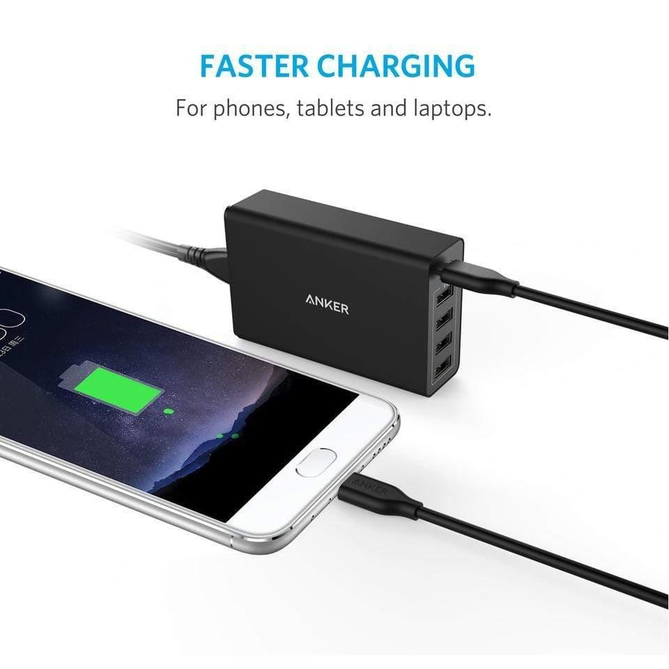 كابل توصيل USB-C إلى USB-C 2.0 90سم ANKER POWERLINE III - أسود