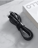 سلك شاحن ايفون 1.8 متر أبيض انكر Anker 1.8M Usb C 6ft Cable With Lightning Bk