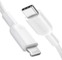 سلك شاحن ايفون الاصلي سريع 1.8 متر أبيض انكر Anker White 1.8 M Powerline SELECT USB-C CABLE WITH LIGHTNING