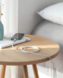 سلك شاحن ايفون الاصلي سريع 1.8 متر أبيض انكر Anker White 1.8 M Powerline SELECT USB-C CABLE WITH LIGHTNING