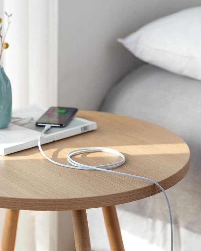 سلك شاحن ايفون الاصلي سريع 1.8 متر أبيض انكر Anker White 1.8 M Powerline SELECT USB-C CABLE WITH LIGHTNING