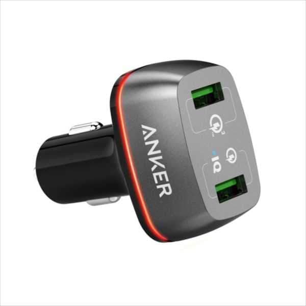 Anker Powerdrive+ 2 With Quick Charge 3.0 Un Offline Packaging - Black