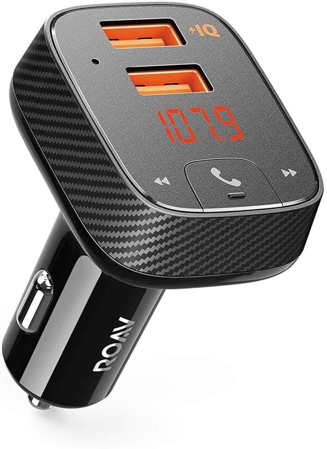anker roav smart car charger black