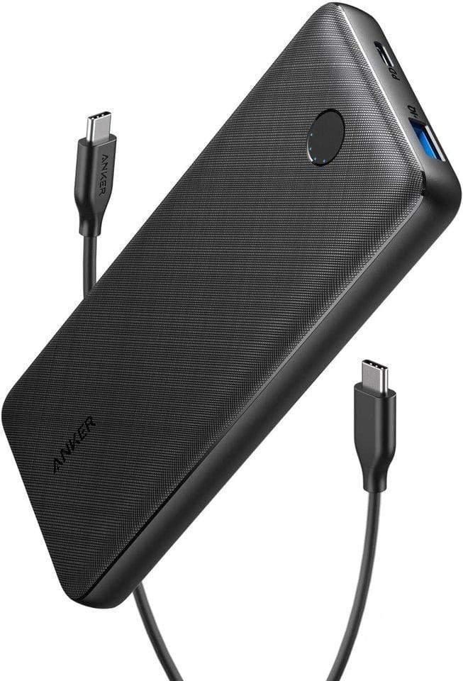 باور بانك 20000mAh ANKER POWERCORE ESSENTIAL PD - أسود