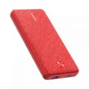 شاحن متنقل قماشي 18 واط 20000 مللي أمبير أحمر باوركور اسنشيال انكر Anker Powercore Essential Red 20000 Pd Fabric Powerbank