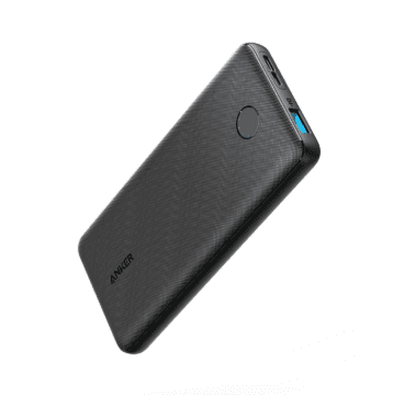 anker powercore slim 10000 plastic black