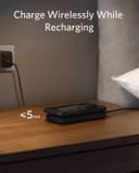 باور بانك لاسلكي 10000mAh ANKER WIRELESS POWERBANK - أسود