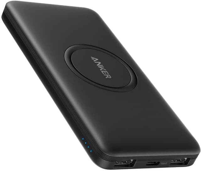 باور بانك لاسلكي 10000mAh ANKER WIRELESS POWERBANK - أسود