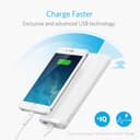 باور بانك 20100 ميلي أمبير باللون الأبيض من أنكر Anker PowerCore External Battery 20100mAh - White