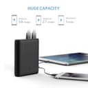 باور بانك 10400 ميلي أمبير باللون الأسود من أنكر Anker PowerCore Battery 10400mAh - Black / Online Packaging