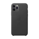 apple iphone 11 pro max leather case black