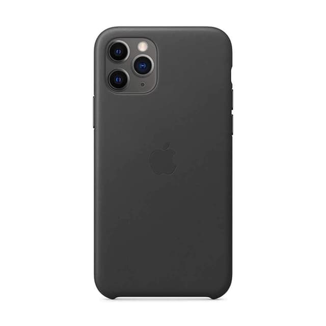apple iphone 11 pro max leather case black