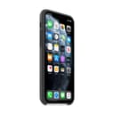 apple iphone 11 pro max leather case black