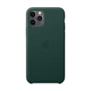 apple iphone 11 pro max leather case forest green