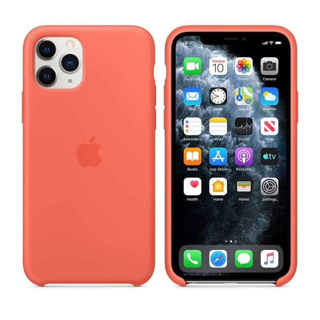 apple iphone 11 pro silicone case clementine