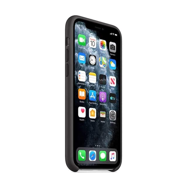apple iphone 11 pro silicone case black
