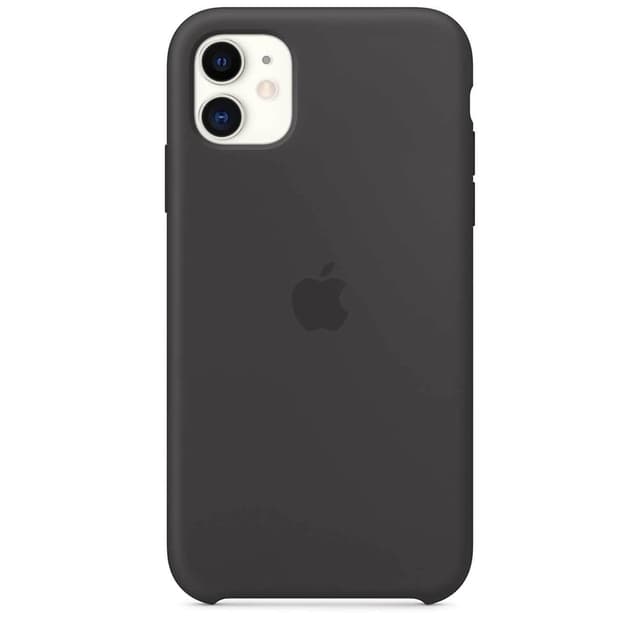 apple iphone 11 silicon case black