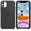 apple iphone 11 silicon case black