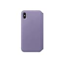 apple iphone xs max leather case folio lilac