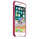 جراب ايفون 8 باللون الاحمر الوردي سيليكون من ابل Apple iPhone 8 Silicone Case Rose Red