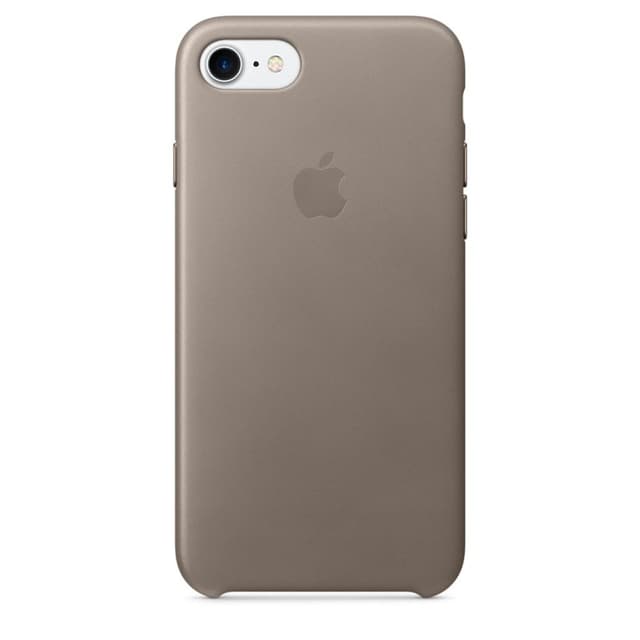 كفر جوال ايفون 7 باللون البني جلدي من ابل Apple iPhone 7 Leather Case  Taupe