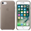 كفر جوال ايفون 7 باللون البني جلدي من ابل Apple iPhone 7 Leather Case  Taupe