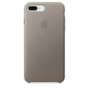Apple Iphone 8 Plus / 7 Leather Case - Taupe