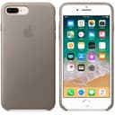 Apple Iphone 8 Plus / 7 Leather Case - Taupe